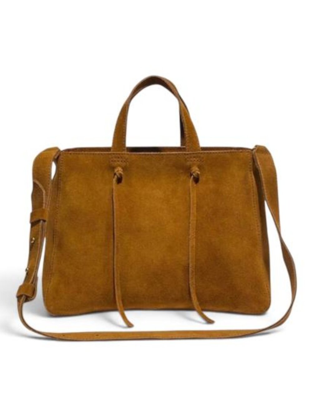 NWT - MADEWELL BROWN TOP HANDLE SHOULDER BAG BR7079